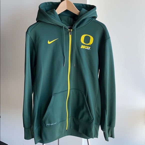 Nike Other - Oregon Ducks Nike Therma- Fit Full Zip Hoodie